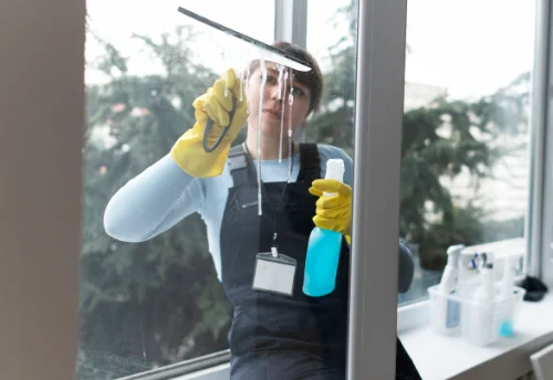 Nettoyage de vitres intérieures et extérieures à Charencey